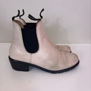 Blundstone Pearl Leather Pull On Boots Women's US 9